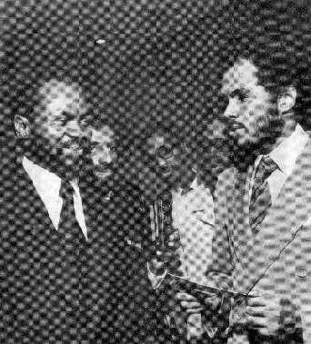 Samora Machel with Robert Van Lierop