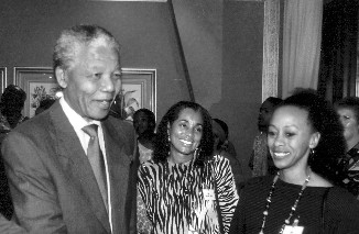 Nelson Mandela, Sylvia Hill, Gay McDougall