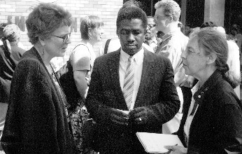 Gail Hovey, Robert Mkhwanazi, Jennifer Davis